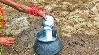 Buffalo milk in handi [upl. by March]