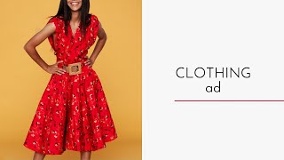 Clothing Ad Video Template Editable [upl. by Adliw]