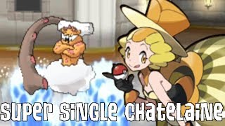 SUPER Single Battle Chatelaine Nita  Battle Maison 6  Pokemon X and Y [upl. by Tena]