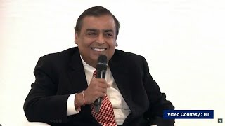 RIL CMD Shri Mukesh D Ambani in conversation with EditorInChief HT [upl. by Aniras]