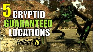 Fallout 76 Cryptid EASY to find locations in 2021 [upl. by Fleck483]