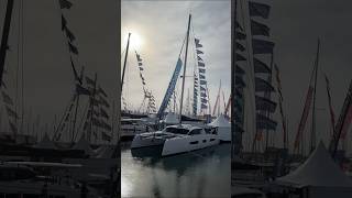 Outremer 52 catamaran  Avantpremière mondiale à La GrandeMotte  Multicoques Mag [upl. by Pen]