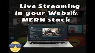 Build live streaming application Using React  Express amp Nodejs  Live streaming in MERN [upl. by Enneyehc]