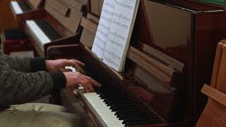 quotOnce upon a dreamquot on a Zimmermann Upright Piano in Mahogany Gloss With Grand Piano Lid [upl. by Delastre]