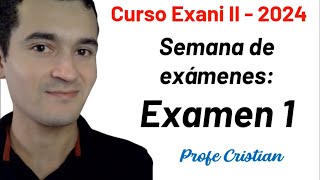 Exani II 2024  Semana de exámenes  Examen 1 [upl. by Euqcaj]