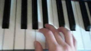 How to play October by Evanescence PianoVersion [upl. by Enimajneb]