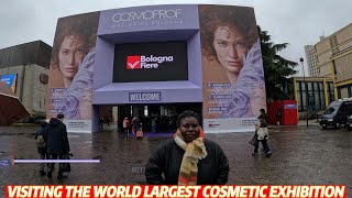 VISITING THE WORLDS LARGEST COSMETICS EXHIBITION COSMOPROF WORLWIDE BOLOGNA ITALY 2023 [upl. by Harbed]