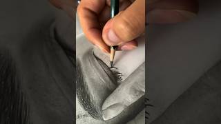 Hyperrealistic Sketch Tutorial shorts [upl. by Burtie]