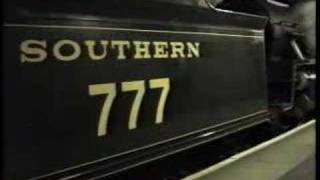 Steam Loco convoy at East Croydon 23 September 1991 London to Brighton line 150 years [upl. by Malka]