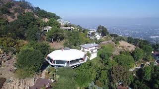 Los Angeles via Drone Chemosphere House [upl. by Onileba]