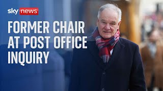 Watch Former Chair of Post Office Ltd Henry Staunton gives evidence at the Post Office Inquiry [upl. by Esyak]