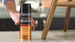 Easy to Use Aerosols  Minwax [upl. by Ahsircal]