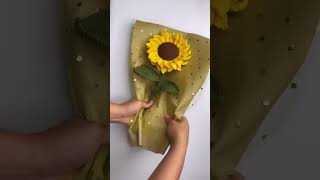 Girasol 🌻 El tutorial completo para hacer este 🌻 está en mi canal [upl. by Terchie]