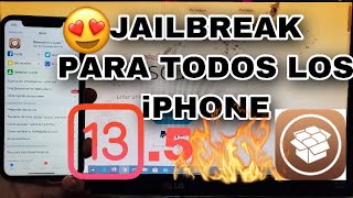 Como Instalar JAILBREAK en CUALQUIER iPHONE con iOS 135 MUY FACIL [upl. by Winni425]