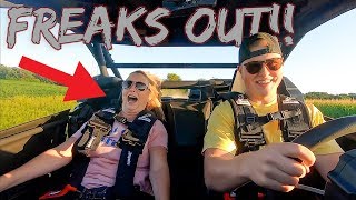 Mom Reacts to Maverick X3 Freaks Out [upl. by Acissej]