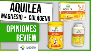 AQUILEA Magnesio  Colágeno Opiniones 🍁 Magnesio Colageno Comprimidos 🌹 FARMACIA SENANTE [upl. by Glaab]