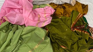 Chanderi cotton silk saree [upl. by Harrow]