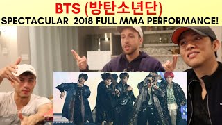 BTS  2018 MMA FULL LIVE PERFORMANCE  REACTION VIDEO BY REACTIONS UNLIMITED [upl. by Raddie51]