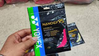 Yonex Nanogy 95 extra durable heavy duty High tension string badminton nanogy racket yonex [upl. by Clemen]