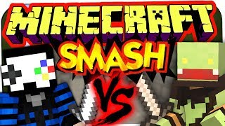 MINECRAFT SMASH  Ungespielt VS GermanLetsPlay ☆ Lets Play Minecraft Smash [upl. by Samaria]