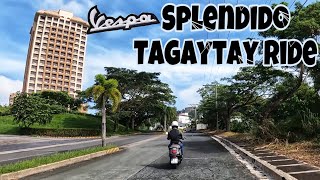 Tagaytay Splendido Vespa Ride [upl. by Kruger]