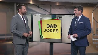 Dad jokes with 3News Matt Wintz and Dave Chudowsky Why dont skeletons tailgate [upl. by Tecla896]