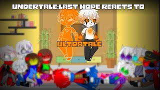 Undertale reacts to DeltaSansMy AUAT Angst Charisk Gacha Club [upl. by Buerger]