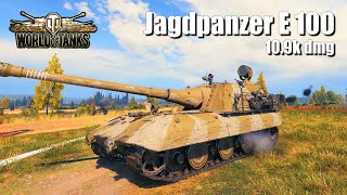 The Mighty Jagdpanzer E 100 109K Damage 6 Kills Malinovka  World of Tanks [upl. by Yr467]