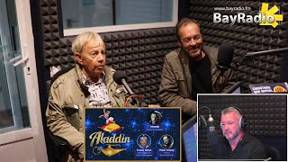 EMMERDALE STARS Frazer Hines and Peter Amory appearing on the Costa Blanca  With Moody on BayRadio [upl. by Petty]