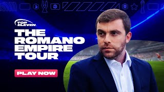 The Romano Empire Tour  LIVE NOW  Top Eleven  Fabrizio Romano [upl. by Mazman]