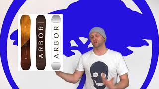 The Arbor Coda Rocker Snowboard Review [upl. by Cirenoj]