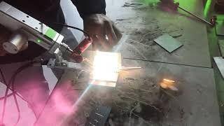 3mm Wide weld welding demonstration [upl. by Scrope]