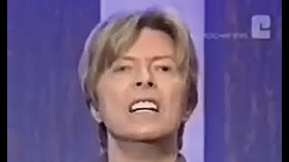 David Bowie imitates Mick Jagger [upl. by Barry]