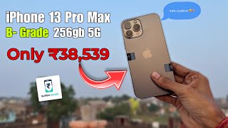 Unboxing iPhone 13 Pro Max ₹38539😱🔥 Grade B  Refurbished iphone  CashifyOfficial  Full Review [upl. by Ynnavoj786]