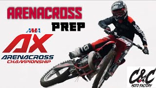 Training for the 2023 AMA Kicker Arenacross series [upl. by Yadseut]