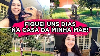 VLOG  Um dia comigo na casa da minha mãe [upl. by Yanrahc]