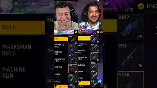 Gamer Best Collection Battle Amit bhai VS Tonde GAMER freefireshorts desi gamer tonde gamer [upl. by Akiemaj]