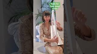 Harp Music by V Meinero  Harp Care harp music foryou perte relax 432hz events virale [upl. by Marigolde]