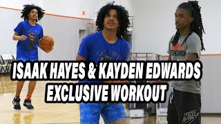 Isaak Hayes Exclusive Workout with Kayden Edwards quotBuggquot [upl. by Armyn]