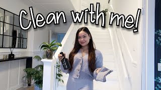 STÄDA MED MIG STÄDAR HELA NEDERVÅNINGEN  Speed Cleaning  Cleaning Motivation [upl. by Kesia]