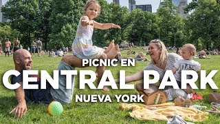 Picnic en Central Park parque barca y multas Nueva York [upl. by Marline]