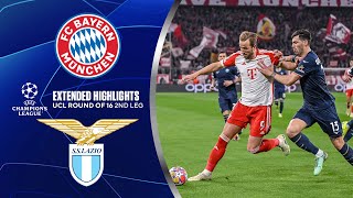 Bayern vs Lazio Extended Highlights  UCL Round of 16 2nd Leg  CBS Sports Golazo [upl. by Gaves]