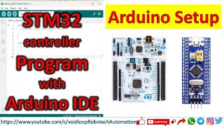 STM32 Program with Arduino  Setup Arduino for STM32 [upl. by Nitz]