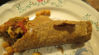 Curry quotChickenquot amp Roti vegan recipe [upl. by Bondy]