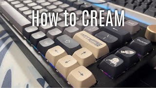 How to build a Creamy Keyboard Tutorial  FT MK80Gateron Milky Yellows [upl. by Rfinnej]