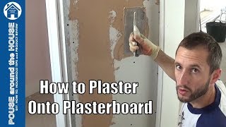 How to plaster a plasterboard wall beginners guide Plastering made easy for the DIY enthusiast [upl. by Marta]