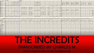 The Incredits  Transcription with original score [upl. by Cornie895]