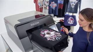 How to print on Ri 1000 Direct to Garment printer [upl. by Burnett994]