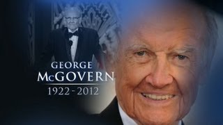 George McGovern Dead Former US Senator 1972 Presidential Candidate Dies at Age 90 [upl. by Moule]