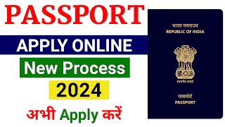 Passport Apply Online 2024  How to apply for Passport online  Passport Kaise banaye online [upl. by Jacquelynn]